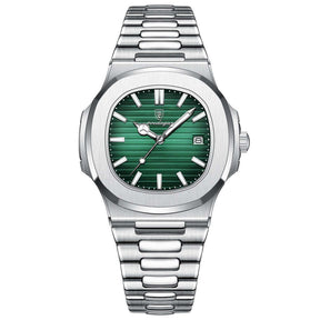 Relógio Masculino Poedagar Nautilus 40 mm | Caixa + Ajustador de Pulseira